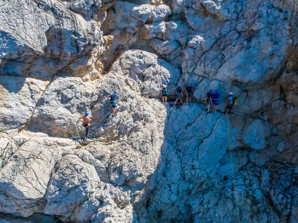 Coasteering Action
