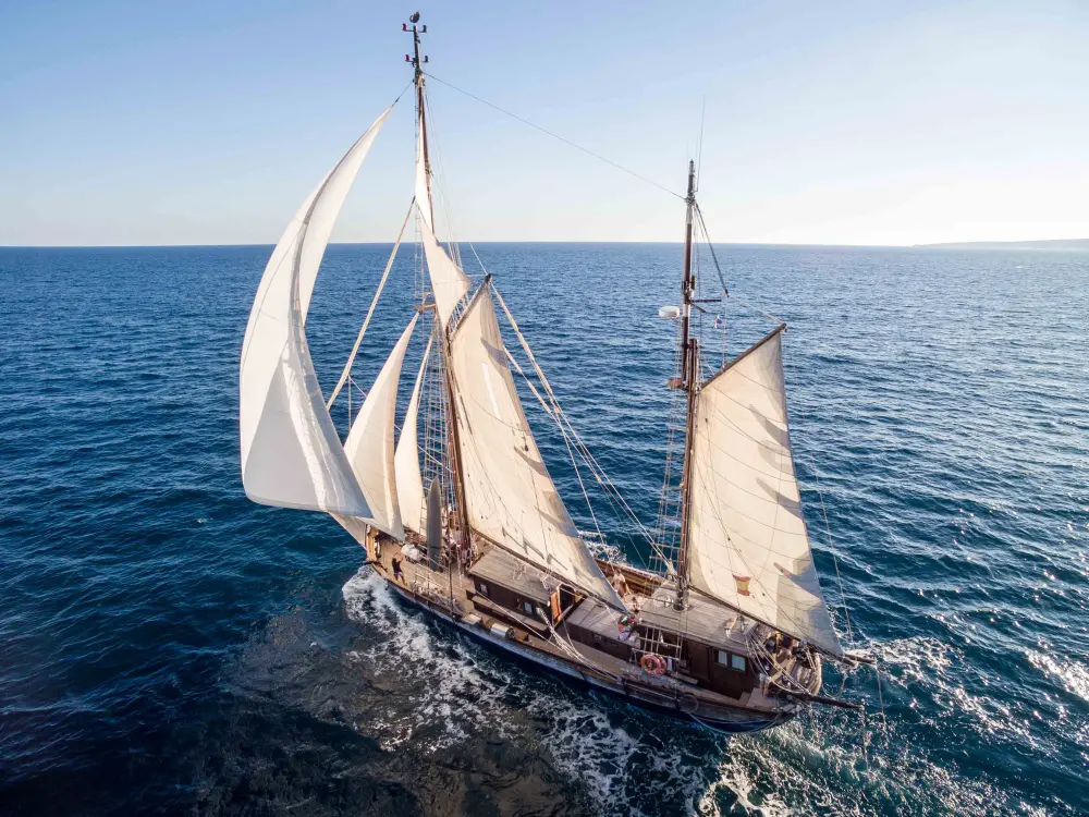Historischer Segeltörn 