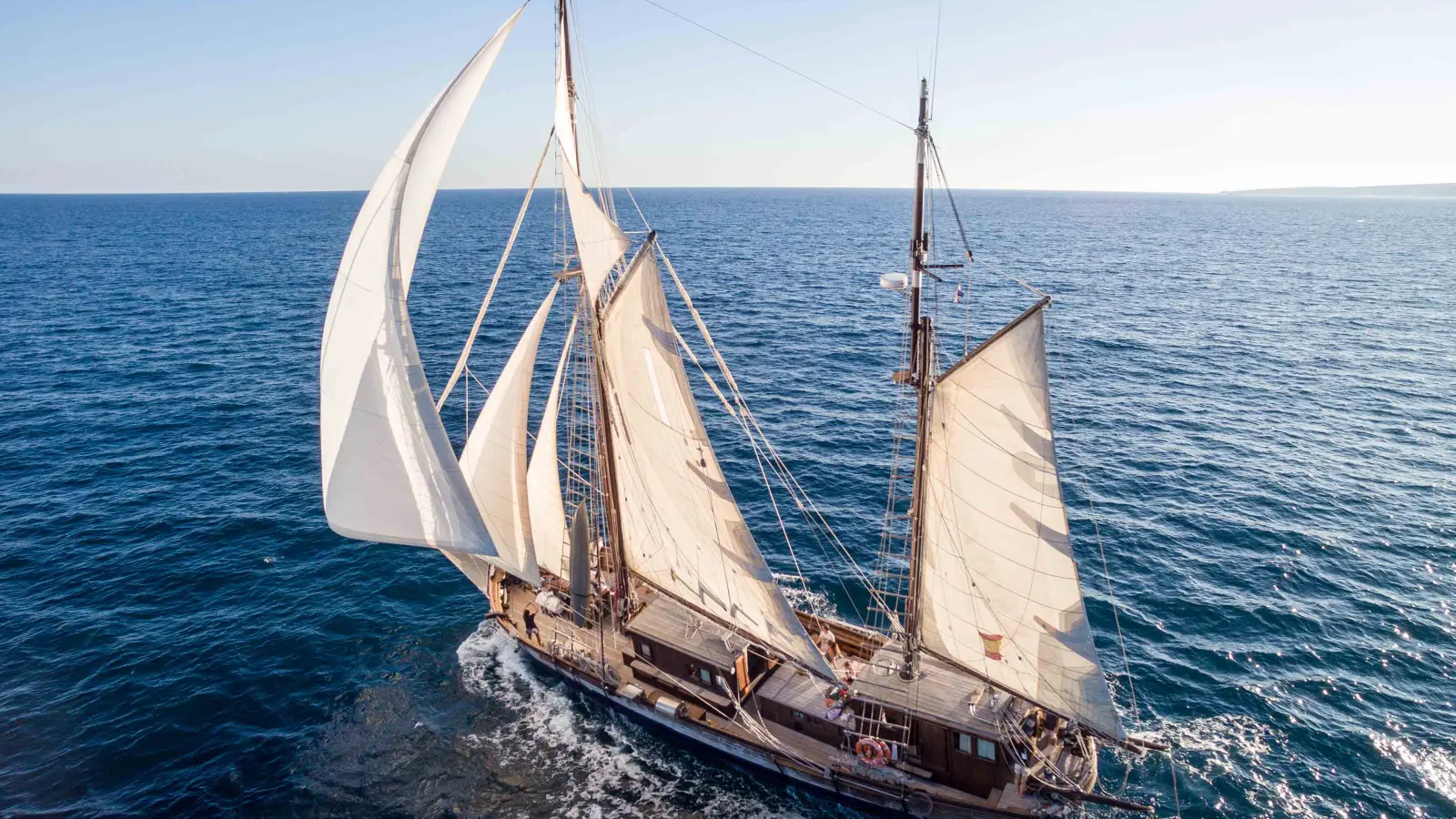 Historischer Segeltörn