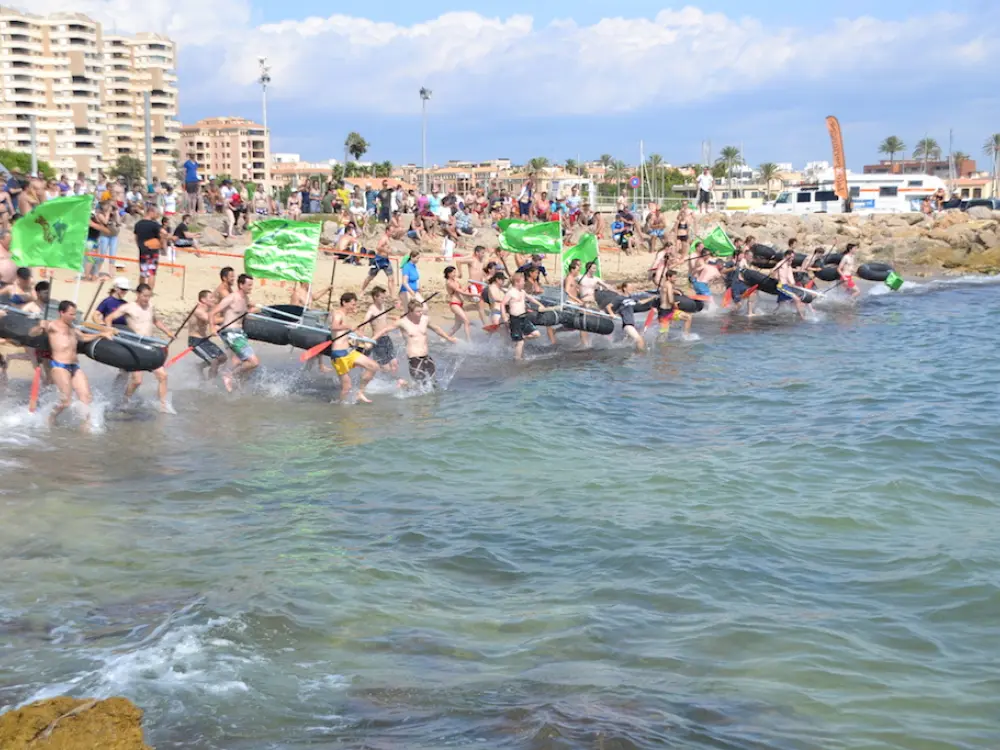 Flossbau Wettkampf - Incentives & Events mit LifeXperiences auf Mallorca