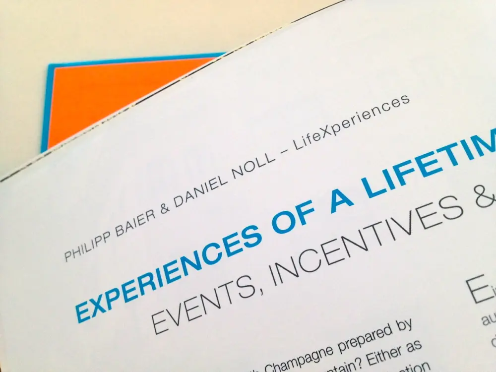 Events and Incentives