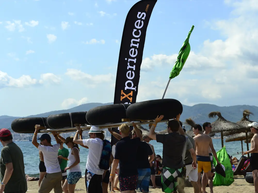 Raft Building Balearic Islands