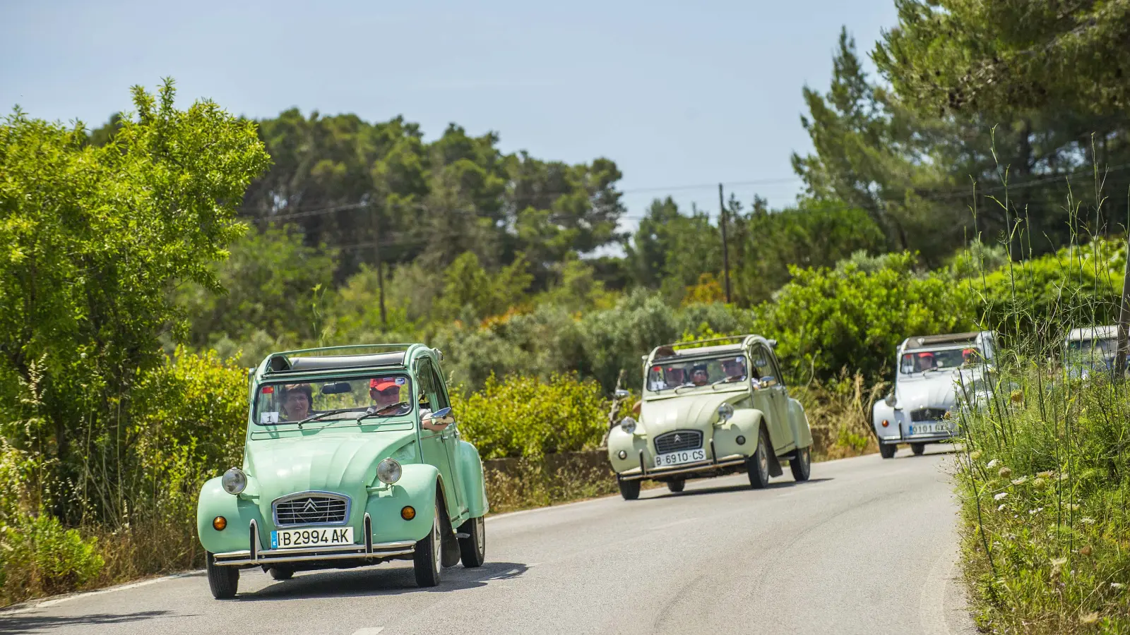 Hippie car tour incentive Ibiza