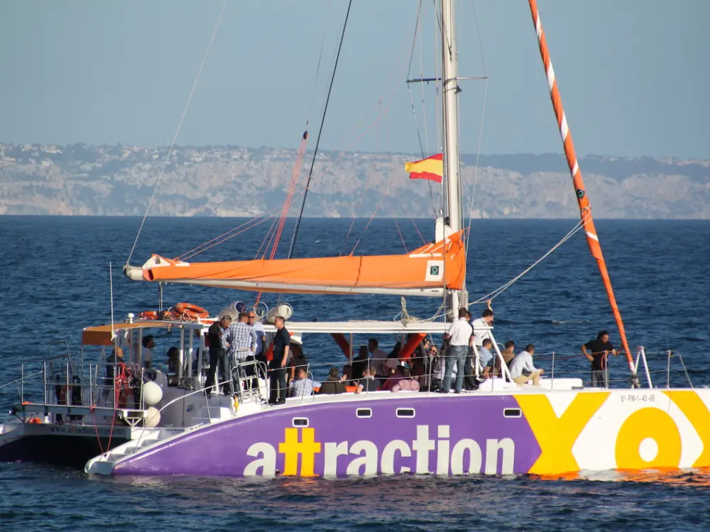Katamaran mieten - Incentives auf Mallorca mit Lifexperiences