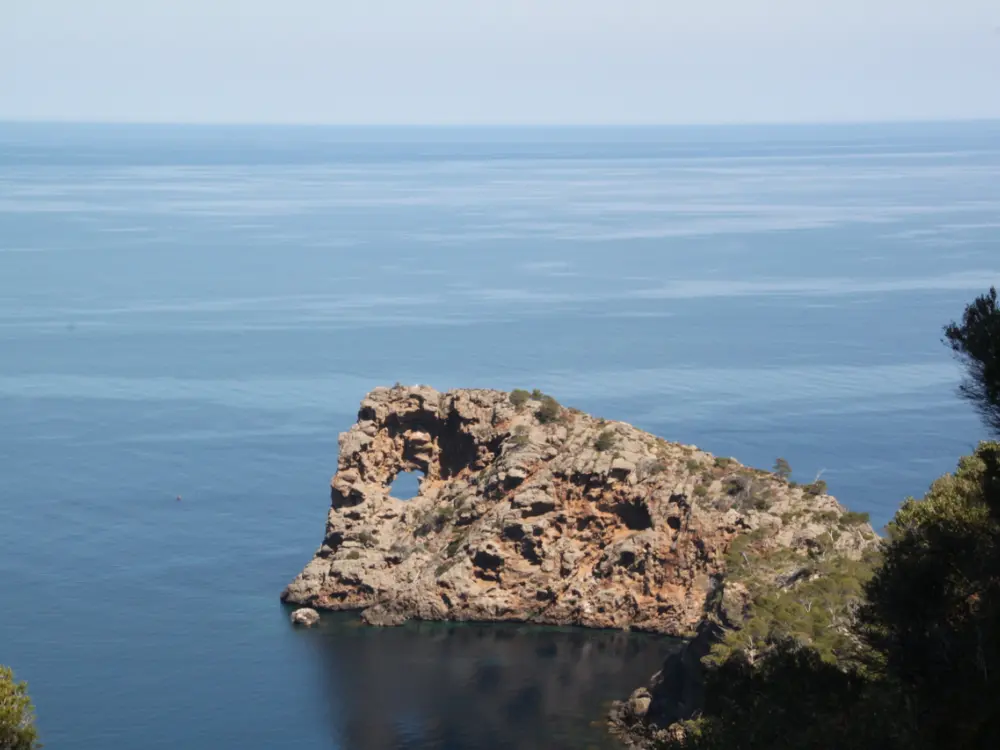 Aussicht bei einer Wanderung auf Mallorca