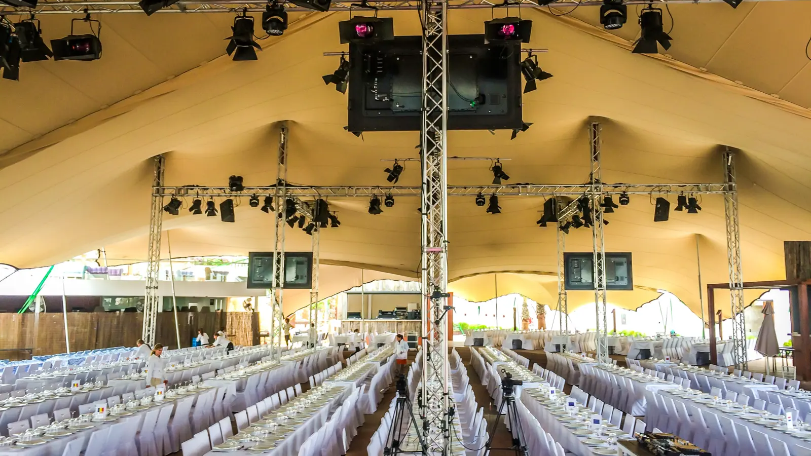 Ibiza Stretch Tent Zeltverleih
