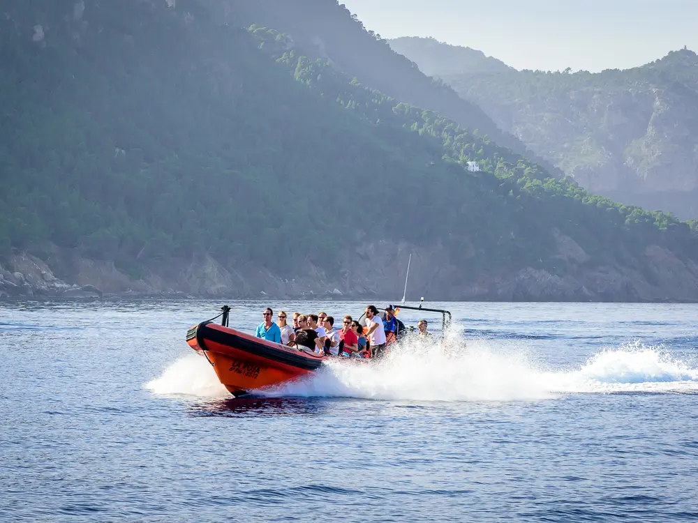 Speedboat Tour Views