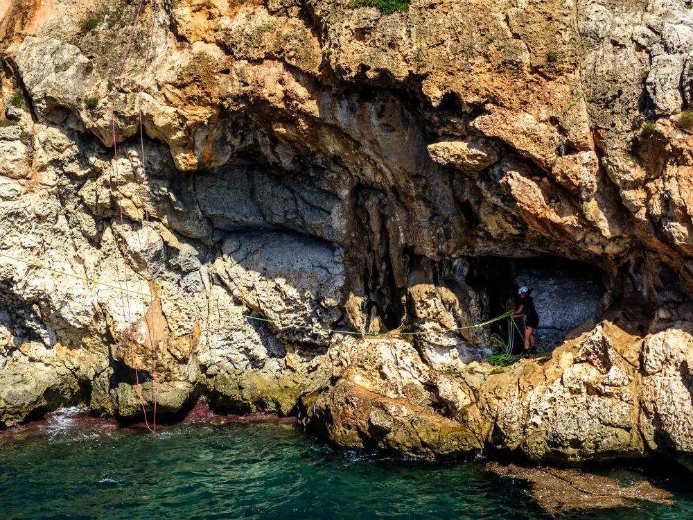 Coasteering Cave