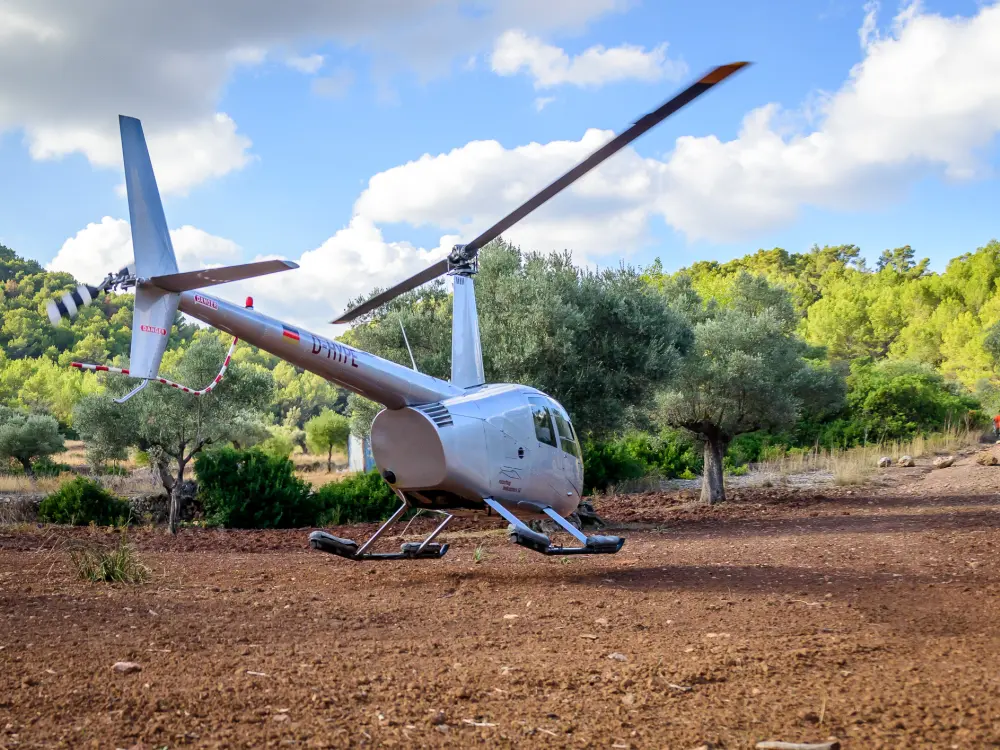 Helicopter Tour Arrival