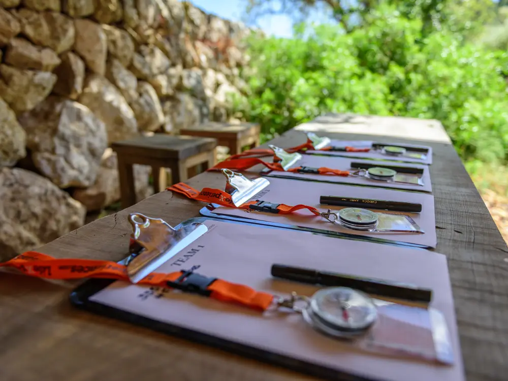 Carrera de orientación Teambuilding