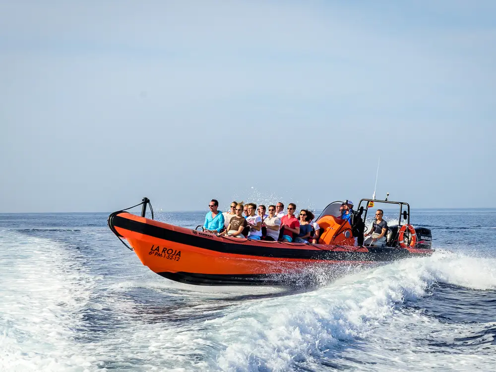 Speedboat Tour Action