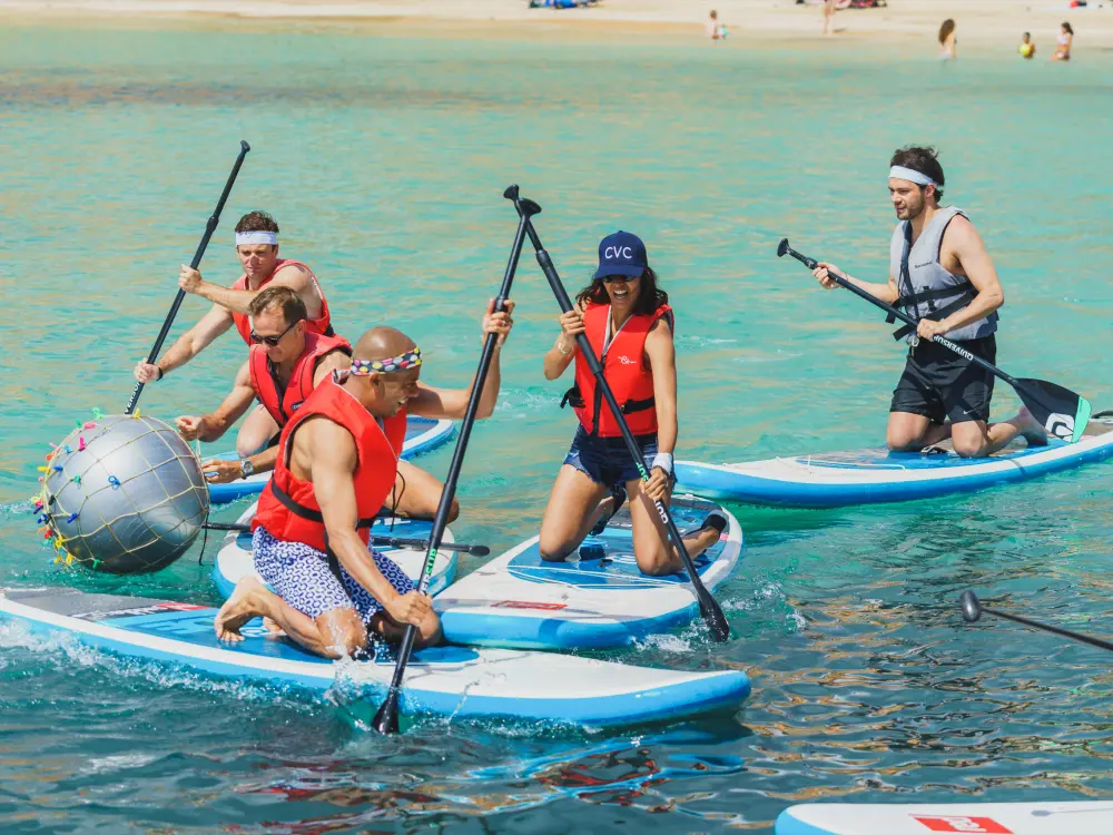 Teambuilding Wasser