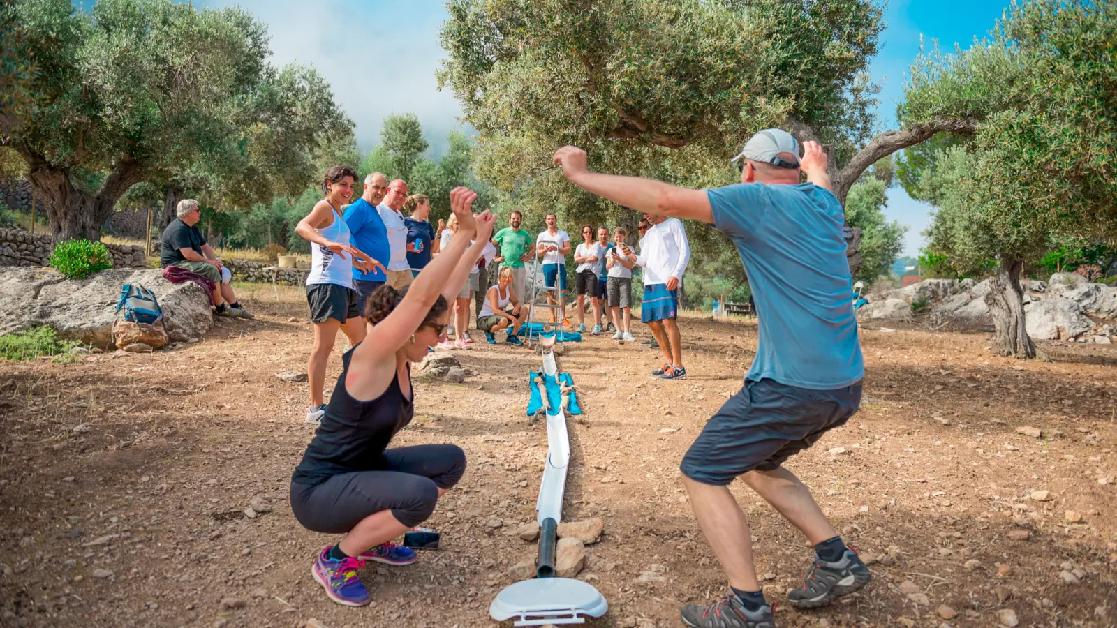 Teambuilding games Menorca