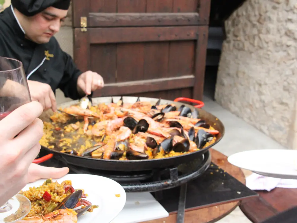 Paella kochen im Rahmen eines Incentive auf Mallorca