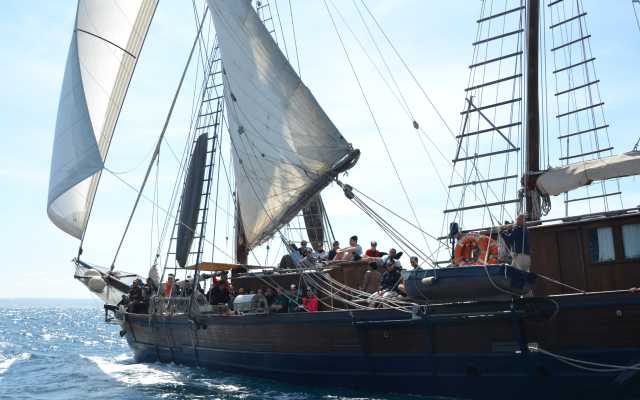 Historisches Segelschiff