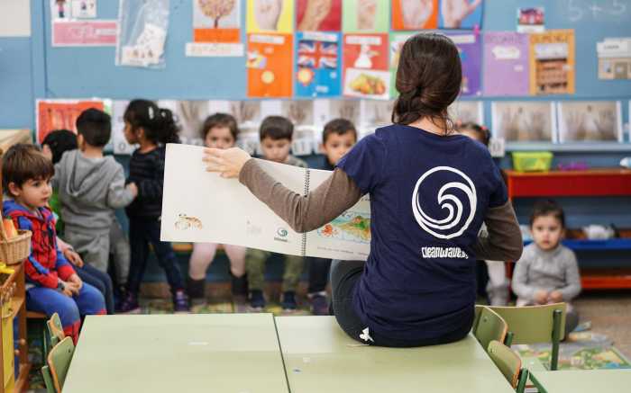 Cleanwave schools programe Mallorca
