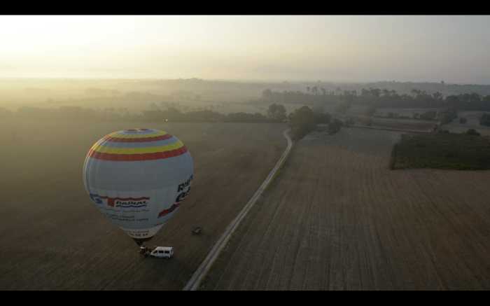 Heißluftballon Rundfahrt Ausblicke