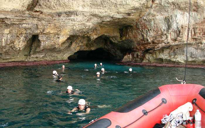 Incentive Abseilen Hohlentauchen