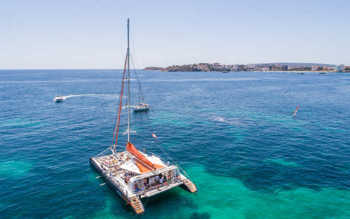 Katamaran Tour Mittelmeer