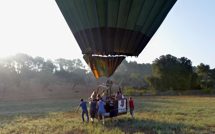 Heißluftballon Rundfahrt Teamspirit