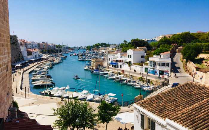 Private City Tour Ciutadella Menorca marina