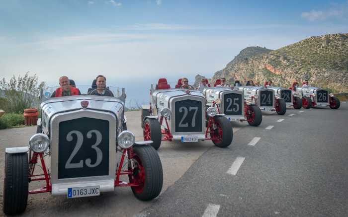 Retro Rennauto Nachhaltige Incentives