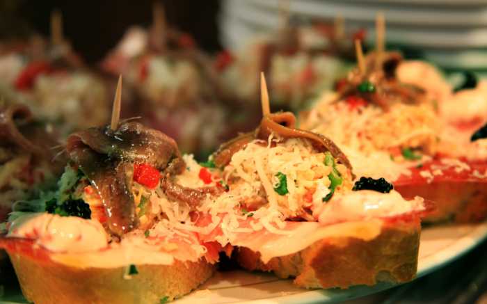 Tapas Tour Spanish cuisine