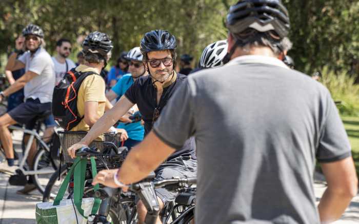 Environmental friendly bike tour