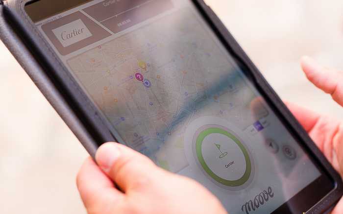 iPad City Tour Technik