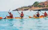 Wettrennen Kayak