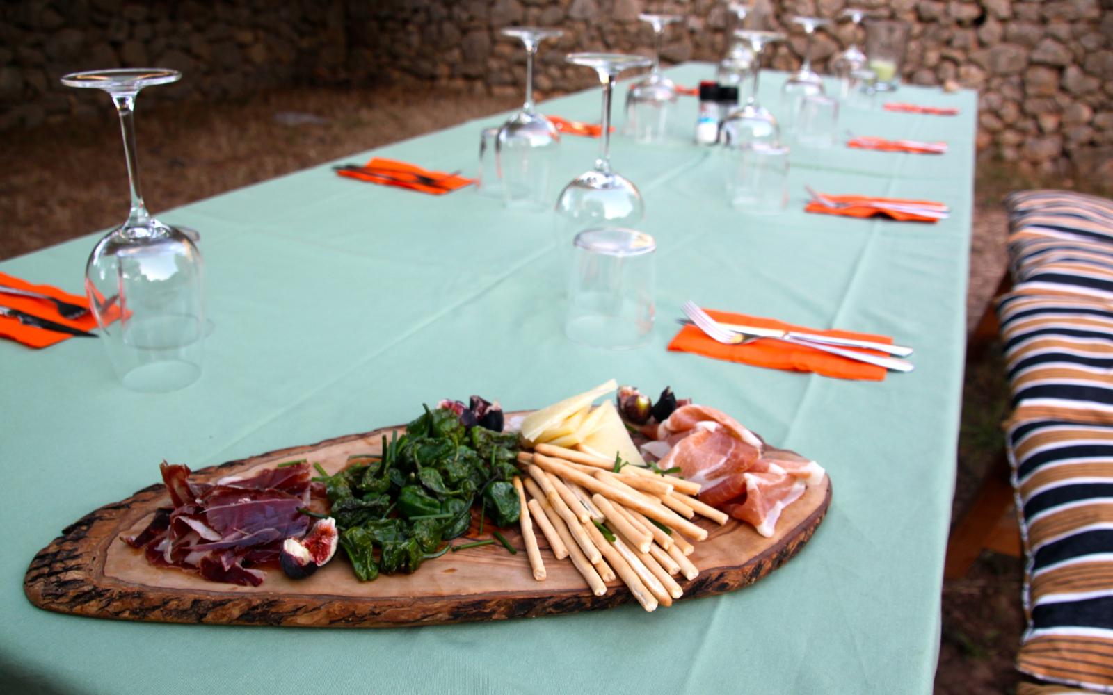 Weinprobe Snacks