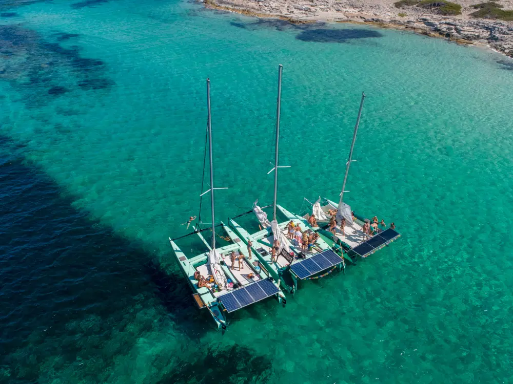 solar catamaran ibiza